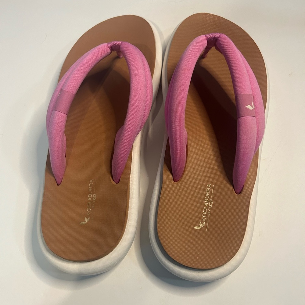 Koolaburra by UGG Lightweight Thong Sandals Alane Apline Violet Size 9